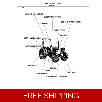 KUBOTA M8030DT PARTS MANUAL
